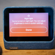 A photo of the Smart Clock 2's night light feature